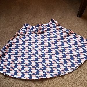 EUC mini skater skirt